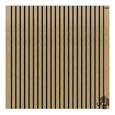composiet scherm stripes black oak 180x180cm