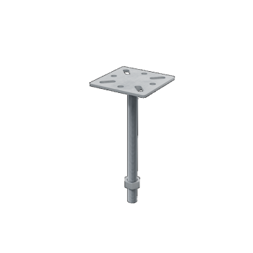 cobra funderingshulpstuk 90x90mm vuurverzinkt nf p94 150 1 gecertificeerd