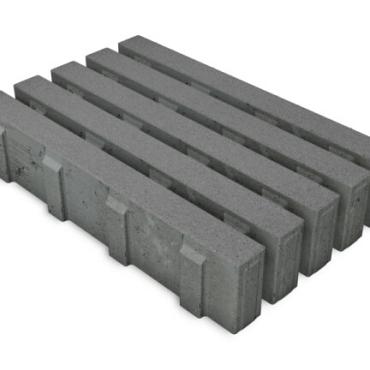 ecostrook antraciet 60x40x12cm