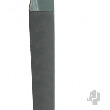 modular deurpaal profiel verstevigingsprofiel voor tuindeur 2 2x2 6x260cm