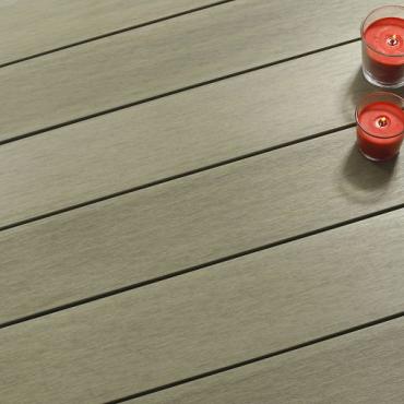 wpc fiberdeck massief premium light grey 2 3x21x500cm