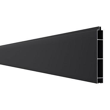 aluminium fenceboard zwart 2 1x16x178cm wb 15cm ral9005