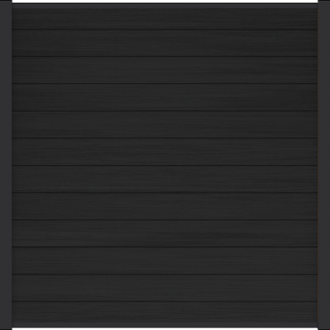 wpc premium fenceboard ebony black 2 1x16x178cm wb 15cm 