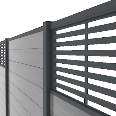 boston decopaneel paxos horizontaal 45x175cm dikte 2mm ral7016 1008 