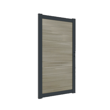 boston maatwerk enkele poort groot max b200cm h200cm incl. insteekslot