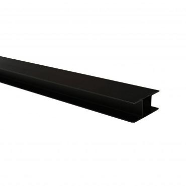 stalen h gleufpaal gepoedercoat zwart 4 2x9 6x275cm