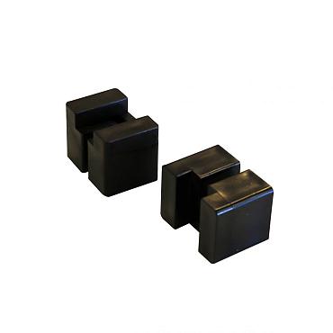 pvc adaptor clip t.b.v. centreren dubbele staafmat 6 5 6 schermen in de h gleufpaal