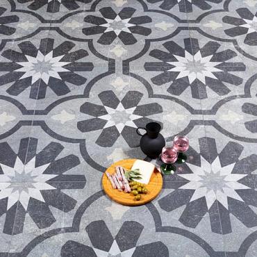 geoceramica elios decoro tulipani 80x80x4cm