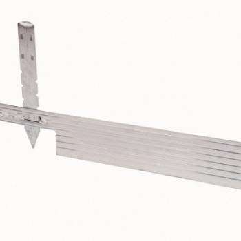 alu mevo pro zilver 3 2x10 2x229cm werkend 210cm uitlopend