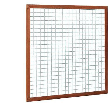hardhouten betonijzer trellis 180x180cm