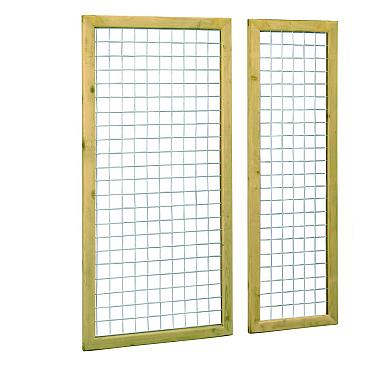 betonijzer trellis met kader 60x180cm