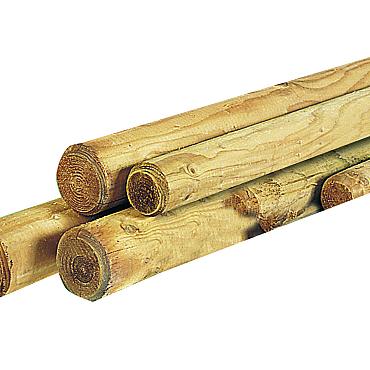 ronde paal 10x300cm