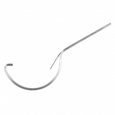 100mm mastgoot beugel 3 aluminium