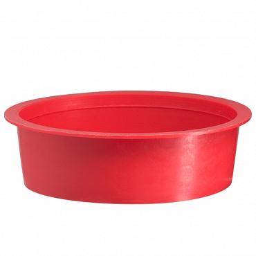 110mm speciedeksel rood