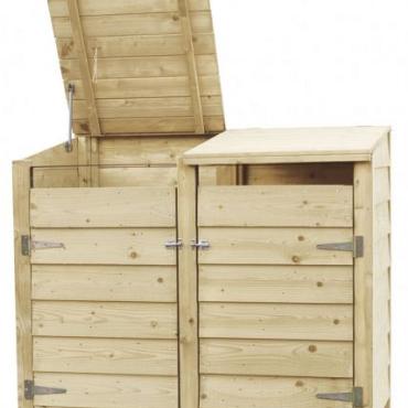 containerkast dubbel 129x152x91cm