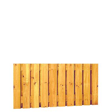 plankenscherm grenen 21pl. 180x89cm