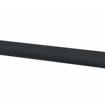 s4 betonafdekkap t.b.v. motiefplaten antraciet gecoat 4 5x8x180cm