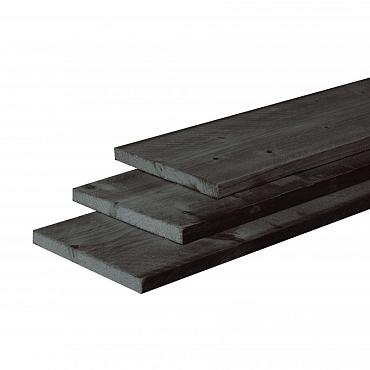 douglas plank zwart fijnbezaagd 2 2x20x400cm