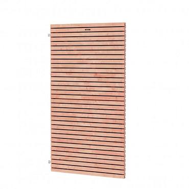 tuindeur elan douglas blank horizontaal verstelbaar stalen frame 100x180cm passend met beslag w25850 