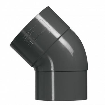 80mm bochtverj. hwa antraciet 1xlm 45 