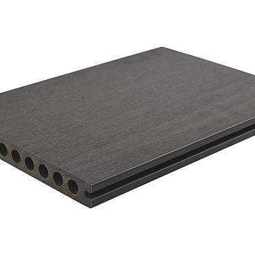wpc fiberdeck rhk premium dark grey 2 3x21x400cm