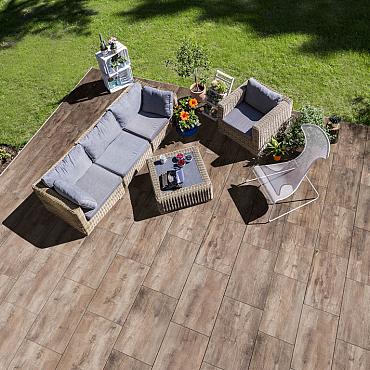 geoceramica timber noce 120x30x4cm