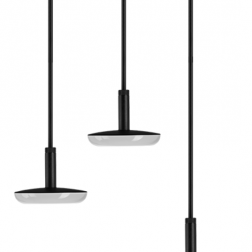 sway pendant triple black 230v