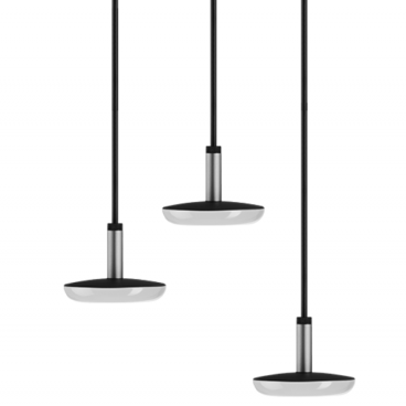 sway pendant triple pearl grey 230v