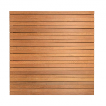 hardhouten lattenscherm modern enkelzijdig 180x180cm uitlopend 2026 