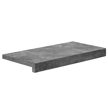 zwembadrand spotted bluestone 60x30x5 2 5cm gevlamd voorzijde gezoet