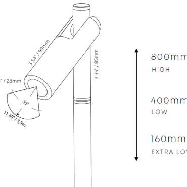 aim extra low 16cm 