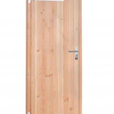 douglas enkele dichte deur blank linksdraaiend 90x201cm