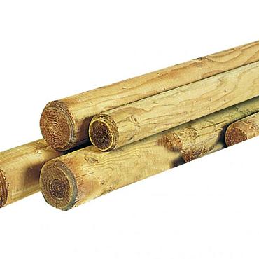 ronde paal 6x200cm