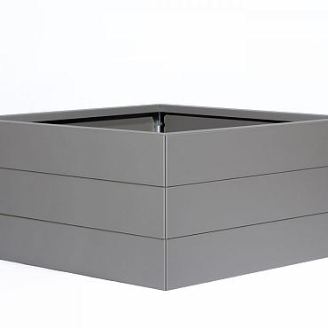 bloembak modulair taupe 60x60x42cm