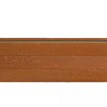 bloembak modulair corten 210x120x42cm