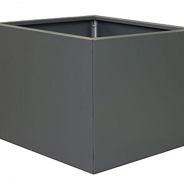 plantenbak vlak antraciet 90x90x60cm