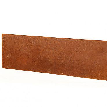kantopsluiting corten single 300x10cm