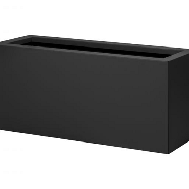 boembak vlak grafietzwart 30x90x40cm