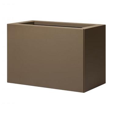 plantenbak vlak suprabruin 30x60x40cm