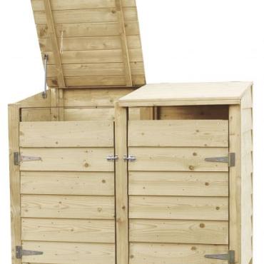 containerkast dubbel 129x152x91cm