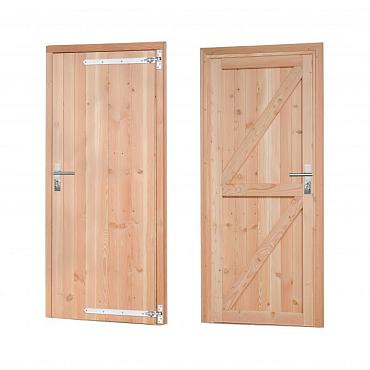 douglas enkele dichte deur blank rechtsdraaiend 90x201cm