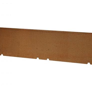 kantopsluiting corten single 300x10cm
