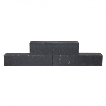 patio muurblok strak antraciet 60x15x15cm