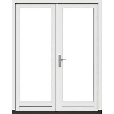 stapeldorpeldeur met glas dubbel meranti wit 2x deur 83 4x216 9 kozijn 178x226 3cm incl. dts en deurbeslag 