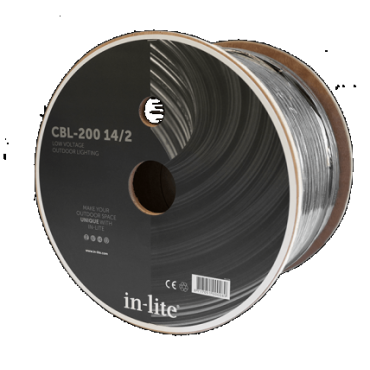 200m kabel 14 2 belasting tot 250w