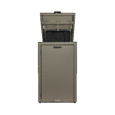 container ombouw 240l 1 stuk taupe met klep