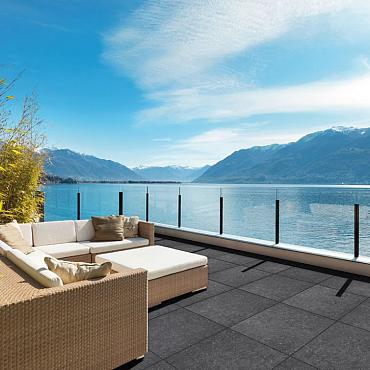 select geoceramica hardsteen black 60x60x4cm