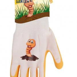 kinderwerkhandschoenen worm