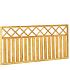 rechthek met trellis 180x90cm