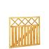 rechthekpoort met trellis 100x90cm excl. beslag 